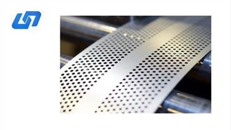 ASTM B265 perforert ark av titan